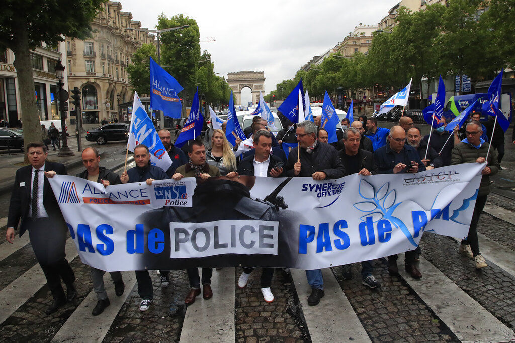 APTOPIX America Protests France